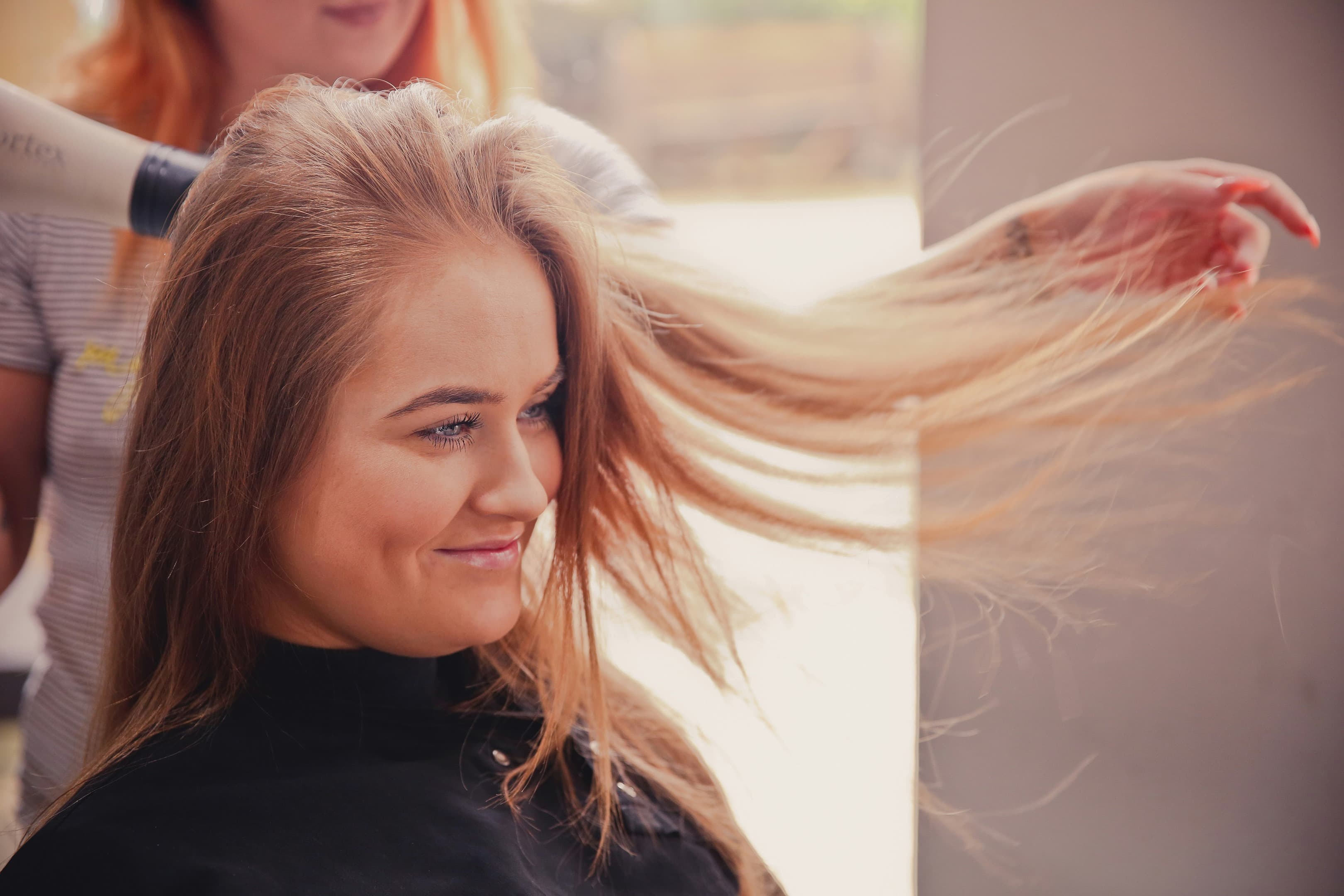 Professional hair styling