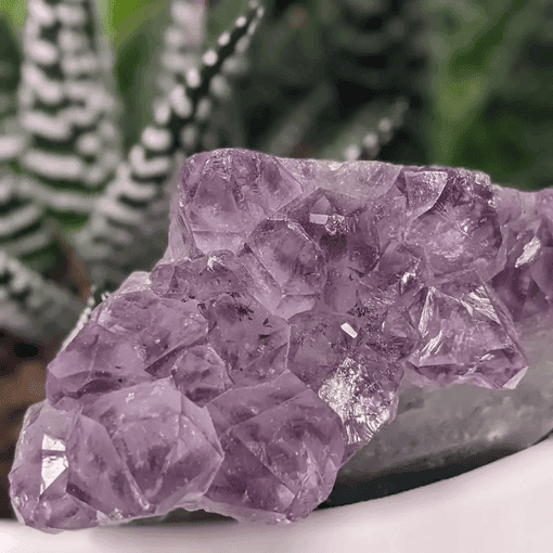 Amethyst crystal display